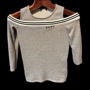 DKNY open shoulder sweater size S
